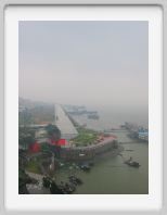 The river from the pavillion