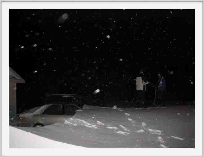 snow in January